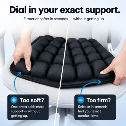LEVEROL Ergonomic Pressure Relief Seat Cushion